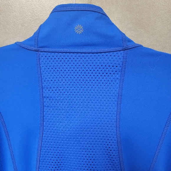Tangerine Blue Long Sleeve Front Zip Vented Long Sleeve Jacket Size XL - Picture 9 of 9